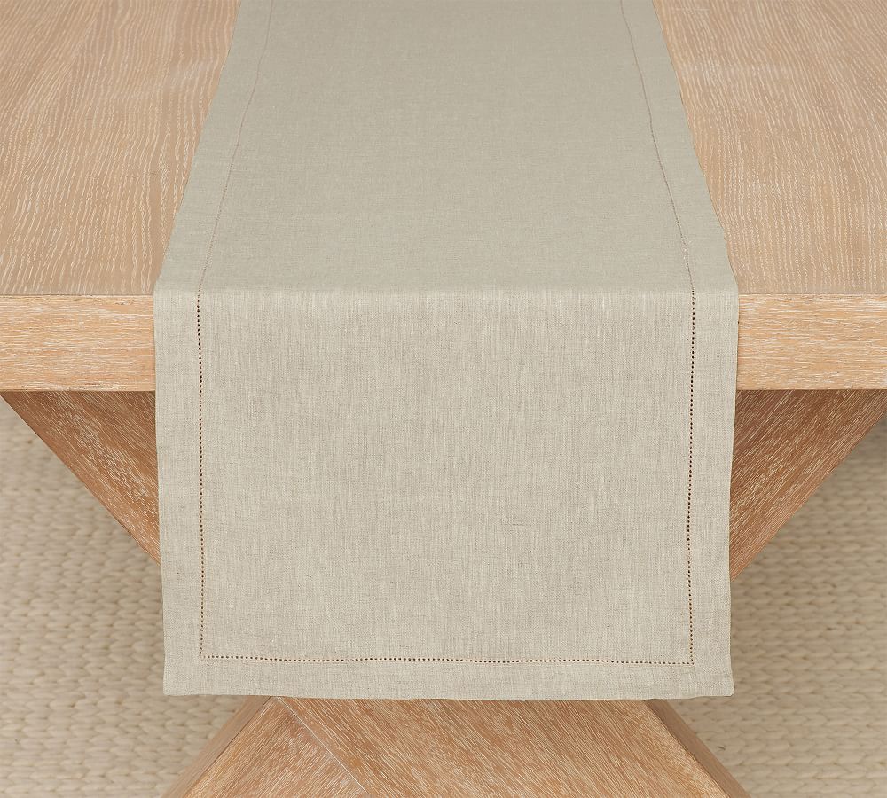 126" Belgian Linen Table Runner
