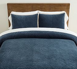 Cross Stitch Velvet Quilt