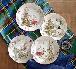 Enchanted Forest Stoneware Dinnerware Collection