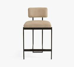 Lowen Leather Stool