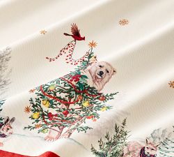 Enchanted Forest Cotton Table Throw