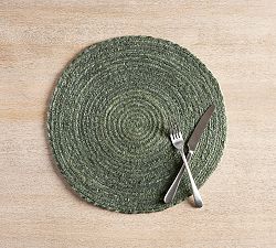 Colton Jute Round Placemats - Set of 4