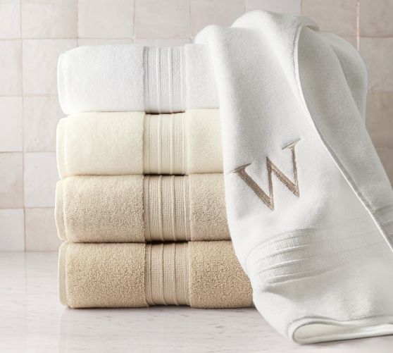 Monogram Hydrocotton Quick-Dry Towel, Set of 4