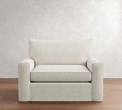Pearce Square Arm Slipcovered Chair and a Half