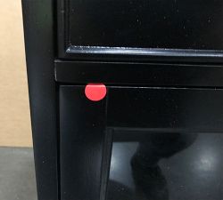 Open Box: Modular Bar, Glass Door Base - Black