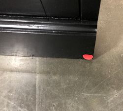 Open Box: Modular Bar, Glass Door Base - Black