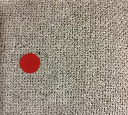 Open Box: Hardy Upholstered Counter Stool - Performance Boucle Oatmeal, Bronze