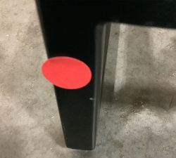 Open Box: Hardy Upholstered Counter Stool - Performance Boucle Oatmeal, Bronze