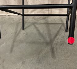 Open Box: Maison Leather Counter Stool (24"H) - Dark Caramel Legacy, Antique Bronze Finish