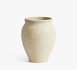 Open Box: Sienna Planter, Large (24"H) - Ivory