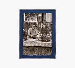 Open Box: Enamel Frame, 5" x 7" - Navy