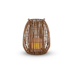 Open Box: Double Weave Solar Lantern, 11" - Natural