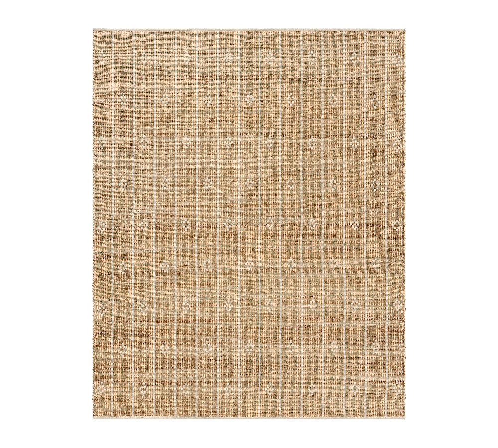 Open Box: Nayomi Handloomed Jute Rug,  8' x 10' - Ivory Multi