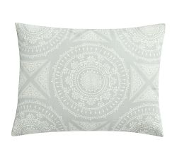 Dot Medallion Reversible Duvet Shams