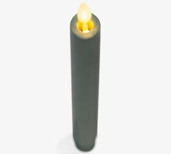 Premium Flickering Flameless Wax Taper Candle