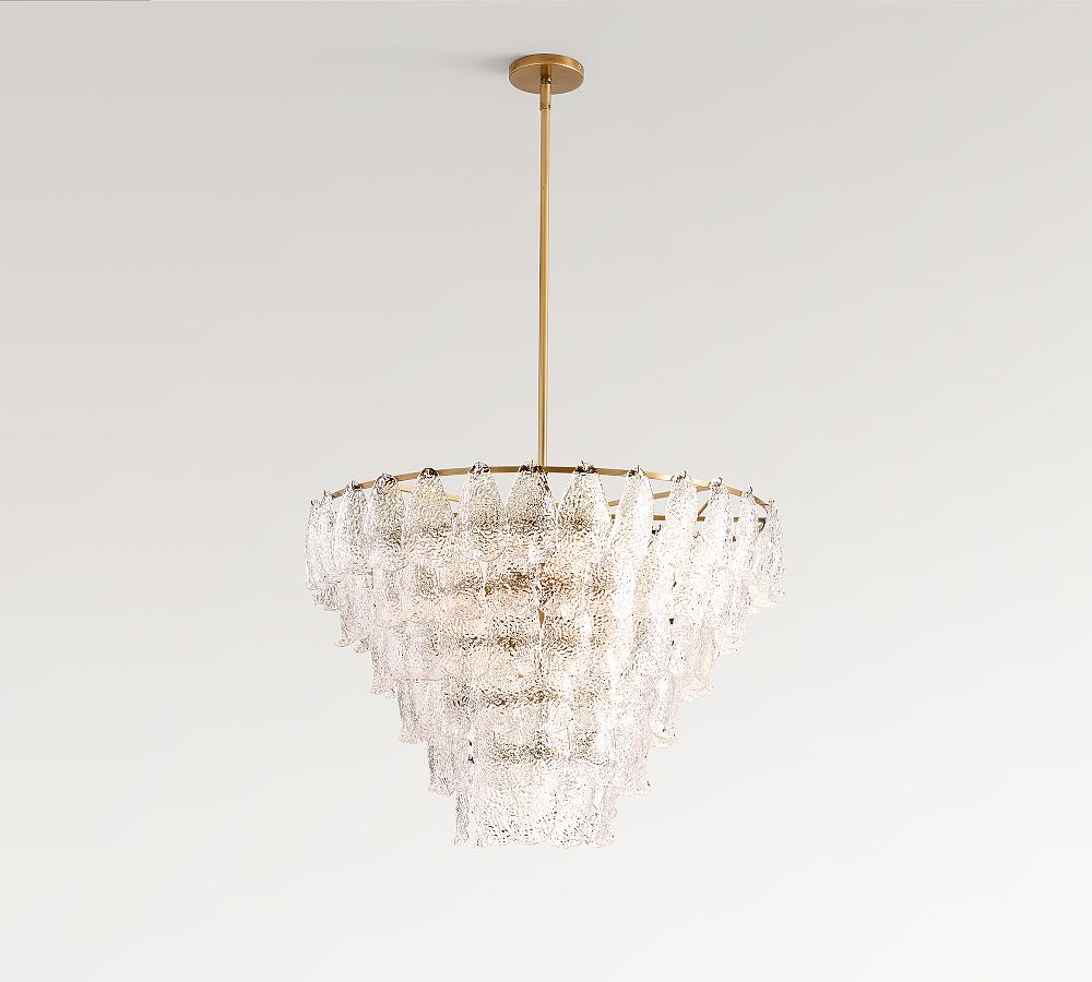 Alexandria Glass Round Chandelier (30&quot;)