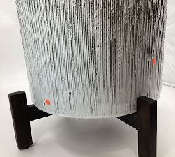 Open Box: Bungalow Planter, Large 18.5"H - White