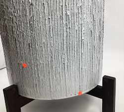 Open Box: Bungalow Planter, Large 18.5"H - White