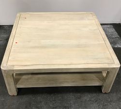 Open Box: Aptos Square Coffee Table, 44" - Sandwash