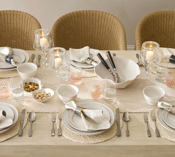 Cambria Handcrafted Stoneware Dinnerware Sets | Pottery Barn