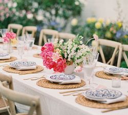 Puebla Outdoor Melamine Salad Plates - Set of 4