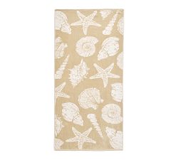 Shell Jacquard Towels