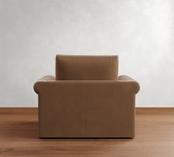 Westwood Roll Arm Deep Seat Leather Chair