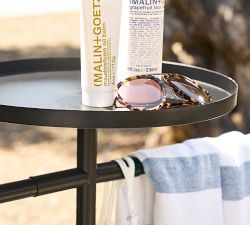 Malibu Metal Outdoor Towel Rack