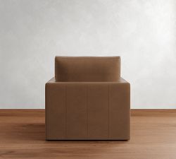 Westwood Slim Arm Deep Seat Leather Chair