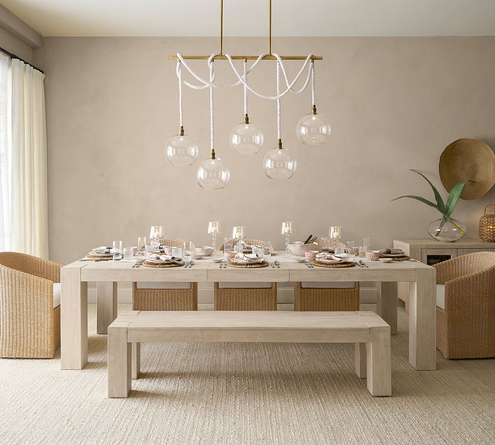 Laguna Rectangular Extendable Dining Table (86"-110")