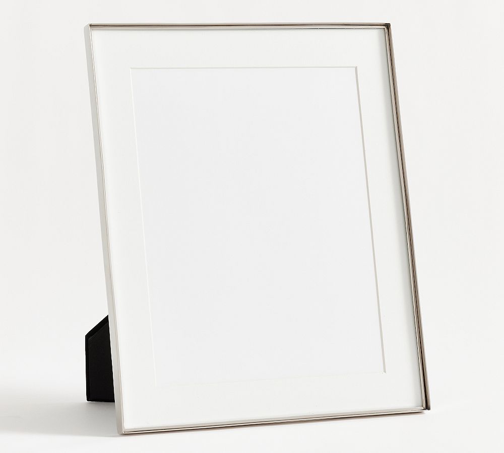 Stowe Modern Metal Frames - 14x17 - 14x17 Frame (11x14 Opening) - Silver