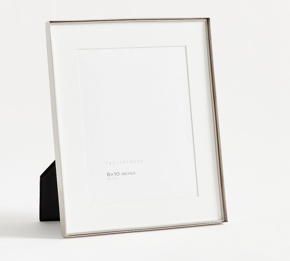 Stowe Modern Metal Frames - 11x13 - 11x13 Frame (8x10 Opening) - Silver