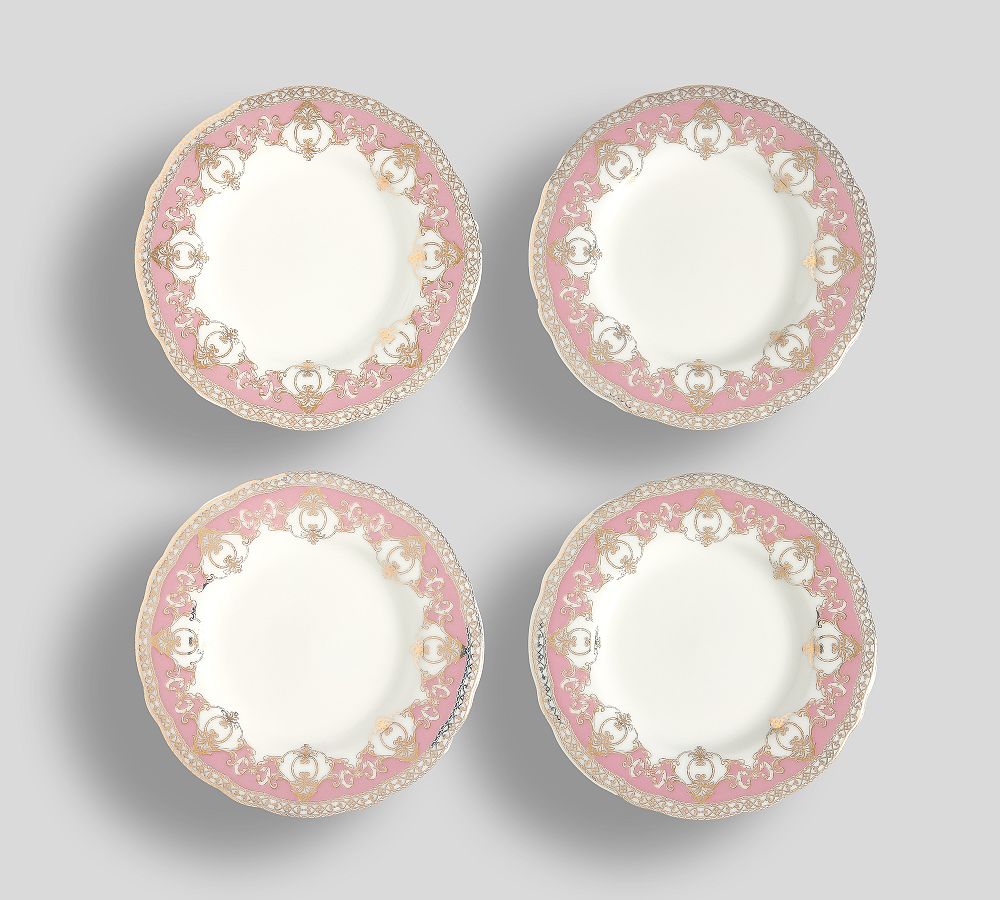 LoveShackFancy Holiday Appetizer Plates - Set of 4