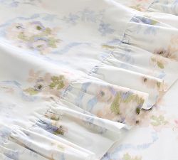 LoveShackFancy Manorbrooke Bouquet Printed Sheet Set