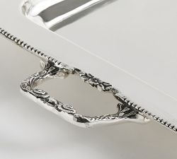 LoveShackFancy Silver Decorative Tray