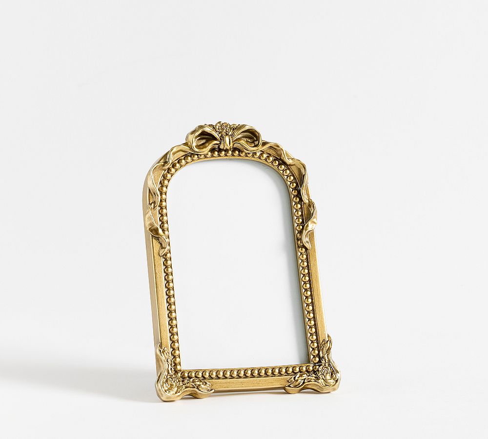 LoveShackFancy Gold Bow Frame 4 x 6