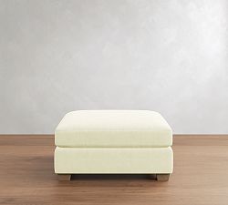 PB Comfort Modern Roll Arm Sectional Ottoman