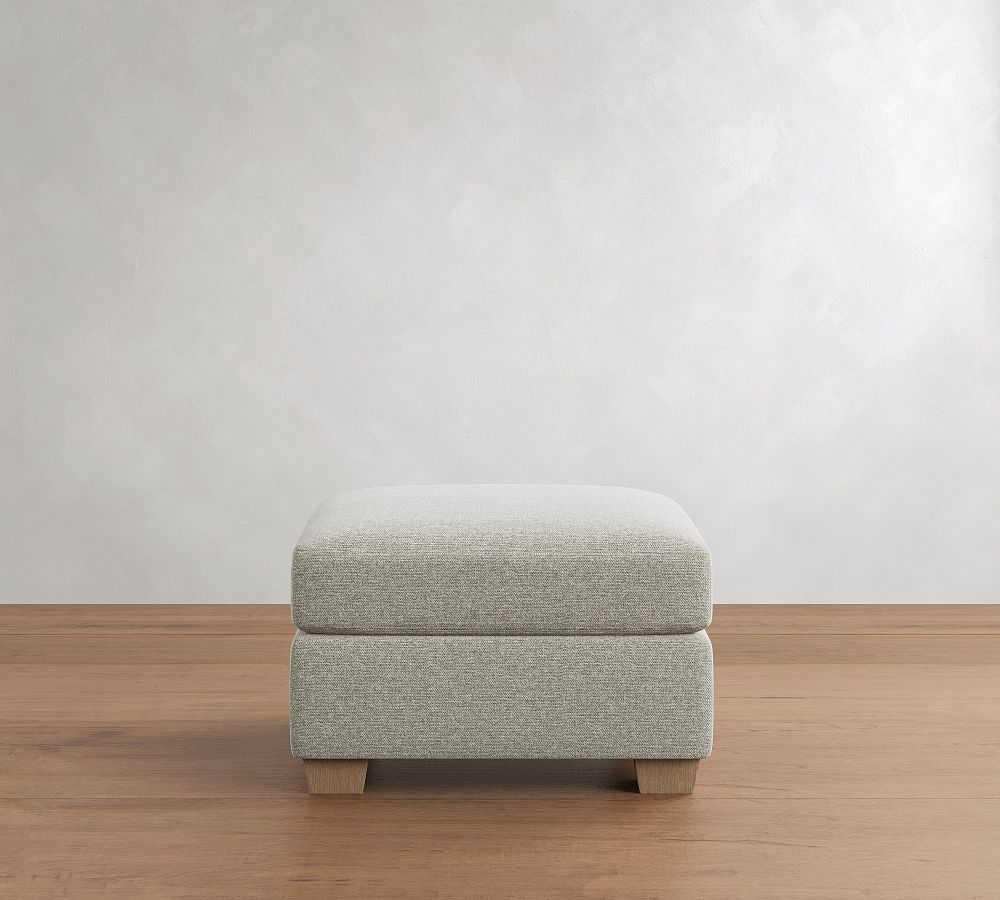 PB Comfort Modern Square Arm Ottoman