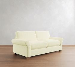 PB Comfort Modern Roll Arm Sleeper Sofa (62"-87")
