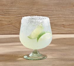 Handcrafted Recycled Sea Glass Spritzer Glasses