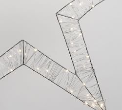 Lit Star Wall Art - 36"