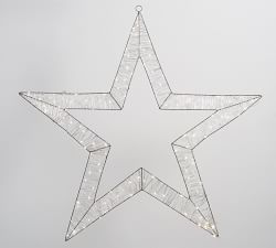 Lit Star Wall Art - 36"