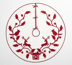 Nordic Reindeer Tree Skirt