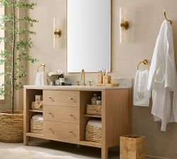 Everett Milk Glass Double Tube Sconce (18&quot;)