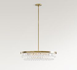 Clarissa Modern Round Chandelier (28&quot;)