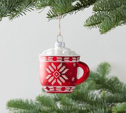 Winter Icons Mercury Glass Ornaments