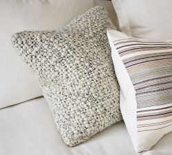 Freya Handwoven Textured Pillow Cover