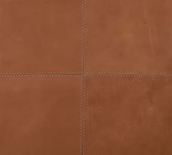 Garrit Leather Floor Cushion