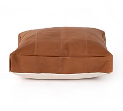 Garrit Leather Floor Cushion