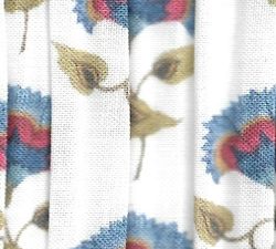 Maison Maison Pleated Block Print Shades